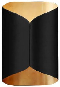 Toolight Toolight, nástenné svietidlo 2xG9 APP1055-1W, čierna matná-zlatá, OSW-00674