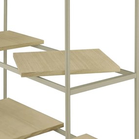 Regál v dekore duba v prírodnej farbe 105x170x40 cm Sukoya – Blomus