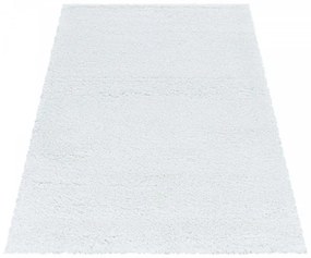 Koberec Fluffy Super Soft biely