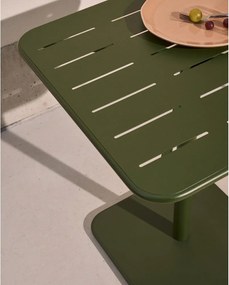 Oceľový záhradný jedálenský stôl 70x70 cm Brai – Kave Home