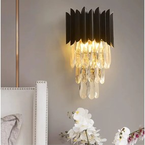 Toolight Toolight, nástenné svietidlo 1xE14, APP1658-1W, čierna, OSW-04063