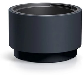 Kvetináč s vkladom HEOSO antracit