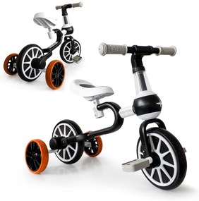 WELLHOX Balančný bicykel 4v1 - čierny