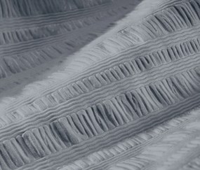 Krepová posteľná bielizeň, štandardná veľkosť, sivá