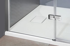 Polysan, FORTIS LINE sprchové dvere 900mm, číre sklo, ľavé, FL1090L