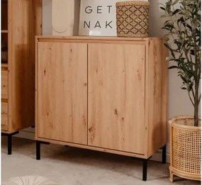 Skrinka 2-dverová Korsika, dub artisan%