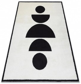 Kusový koberec Cornus krémovočierný 180x270cm
