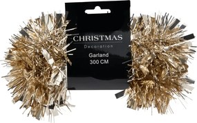 Vianočná reťaz 3 m, zlatý