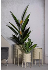 Kovové obaly na kvetináče v súprave 3 ks ø 36 cm Betsy – Mauro Ferretti