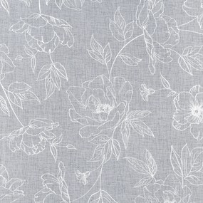 ZÁCLONA NA KRÚŽKOCH BELLE 140X250 CM VZOROVANÁ