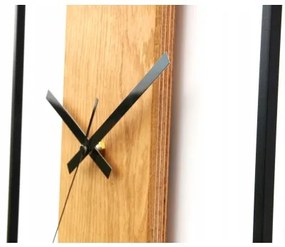 Sammer Nástenné hodiny kovové drevené 33 cm retro dizajn MetalArabic