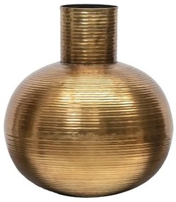 Pixie kovová váza zlatá