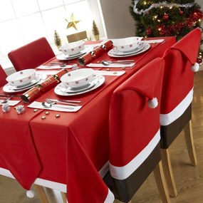 Tutumi Tutumi, poťah na stoličku Santa čiapka 6 ks 380667A, CHR-00004