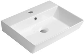 Aqualine Aqualine, ORION keramické umývadlo 49x38,6cm, bielá, 27050