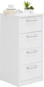 XXXLutz KOMODA, biela, 38/84/36 cm Xora - Komody - 000017003002