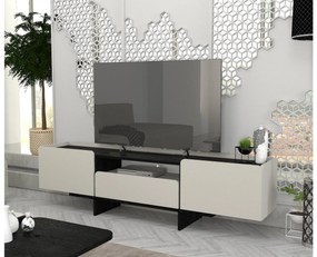 TV stolík/skrinka Ronda TV (čierna piesková). Vlastná spoľahlivá doprava až k Vám domov. 1108182