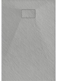 Mexen Hugo, SMC obdĺžniková sprchová vanička 130 x 80 cm, šedá, 42618013