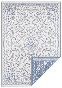 Modro-krémový vonkajší koberec NORTHRUGS Leyte, 160 x 230 cm