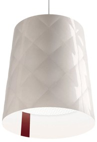 Kundalini New York závesná lampa, Ø 45 cm, biela