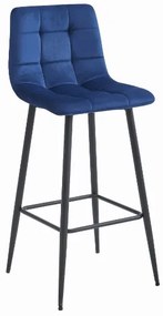 Barová stolička ARCETO - modrá