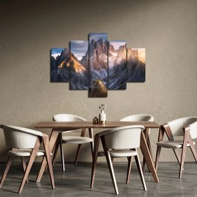Obraz - Horská panoráma (150x105 cm)