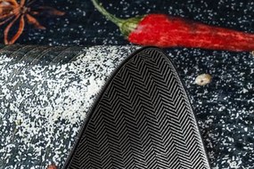 Protišmykový koberec / behúň ANDRE 33150 hnedý / béžový