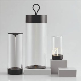 Zuma Line 1001 - LED Stmievateľná nabíjacia lampa ESTERNO LED/0,5W/230V čierna IP54