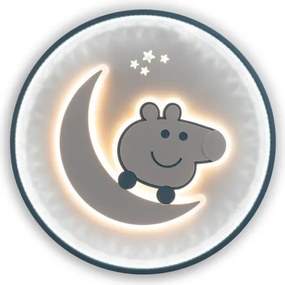 Brilagi - LED Detské stropné svietidlo PIGGY LED/70W/230V 3000/4500/6000K
