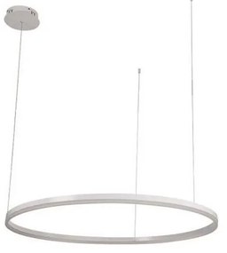 LED Stmievateľný luster na lanku LED/55W/230V 3000-6500K + diaľkové ovládanie