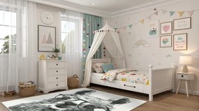 Detský koberec Lima 9506A krémový/sivý
