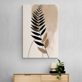 Obraz abstraktné botanické tvary papraď - 40x60