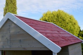 Marimex | Detský drevený domček Marimex Veranda s hojdačkou | 11640371