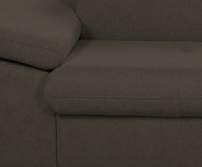 Trojsedák Gisele, tmavo hnedá espresso látka