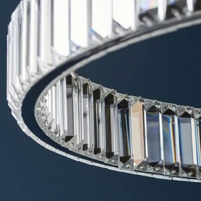 Endon 102255 - LED stmievateľný luster na lanku LAGUNA LED/36W/230V lesklý chróm