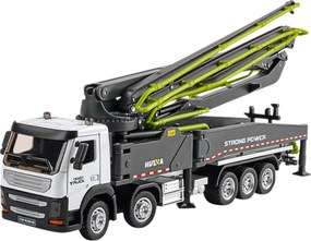 Diaľkovo ovládané RC nákladné auto Huina Grey 1:18