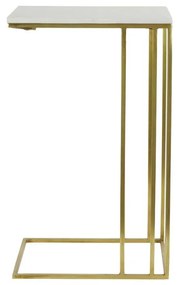 Odkladací stolík s doskou v dekore mramoru 31x41 cm Roshan – Light &amp; Living