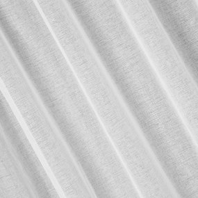 ZÁCLONA NA PÁSKE LAYLA 140X300 CM BIELA