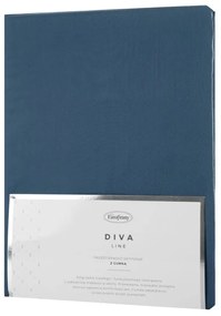 PRESTIERADLO S GUMOU DINA 100X200 CM, VÝŠKA 25 CM MODRÁ NAVY