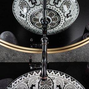 Rea Etno, umývadlo na dosku 400x400x115 mm, viacfarebné, REA-U7500