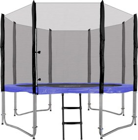 Ramiz SkyRamiz 305cm 10FT záhradná trampolína pre deti Modrá + príslušenstvo