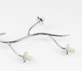 Brilagi - LED Luster na lanku MISTEL 6xG9/3W/230V lesklý chróm/dymová