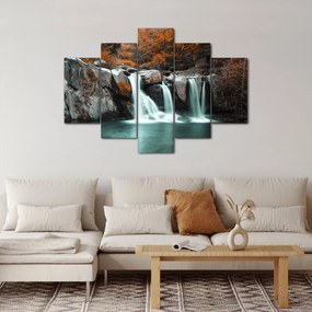 Obraz - Vodopády (150x105 cm)