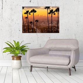 Obraz - Panorama Los Angeles (70x50 cm)