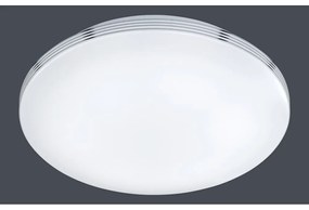LED stropné svietidlo v lesklej striebornej farbe ø 35 cm Apart - Trio