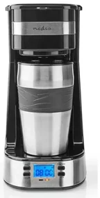Nedis KACM310FBK osobný kávovar s termohrnčekom, 420 ml