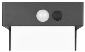 LED nástenné solárne vonkajšie svietidlo (výška 14 cm) Colombo – Trio