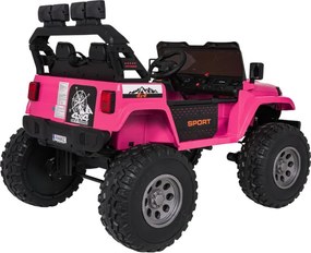 Elektrické autíčko Extreme Sport 4x4 ružové