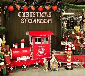 Hnedá zdobená perníková chalúpka Gingerbread House - 28*28*51 cm