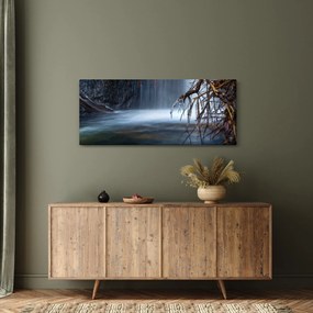 Obraz zimné lagúny (120x50 cm)