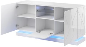 Cama Biela komoda Qiu 2D1K